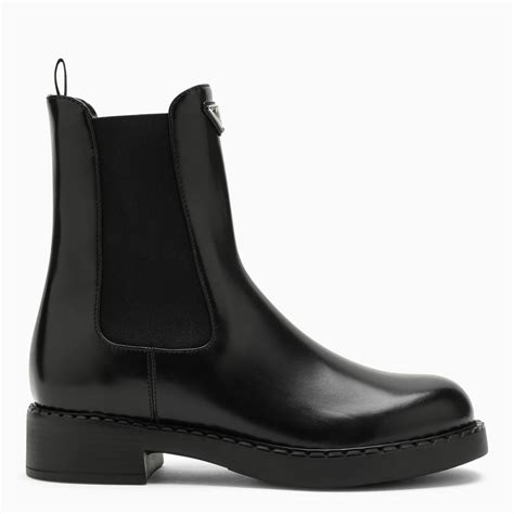 prada boots beatle|Black Leather Boots .